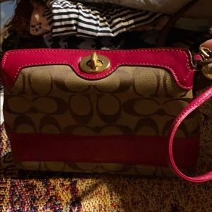 Coach wristlet